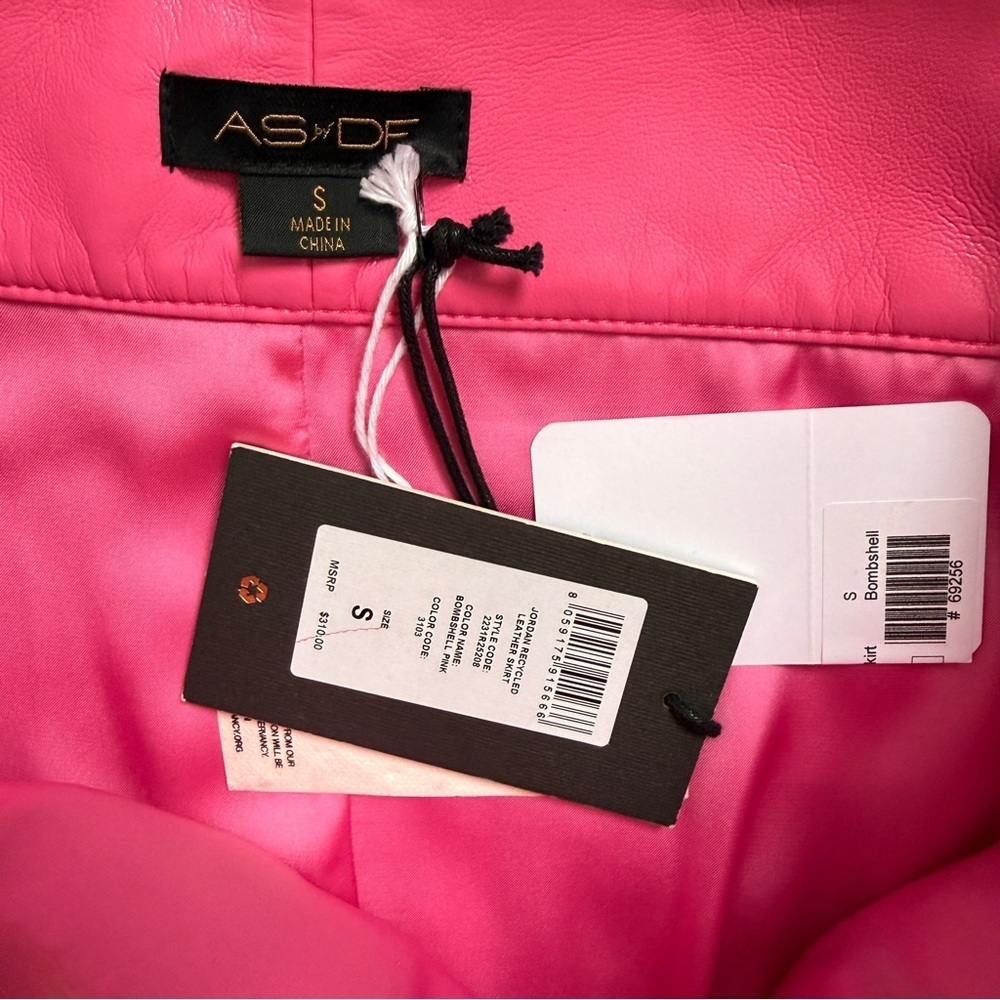 AS by DF Dixie Leather Skirt S - Picture 12 of 13
